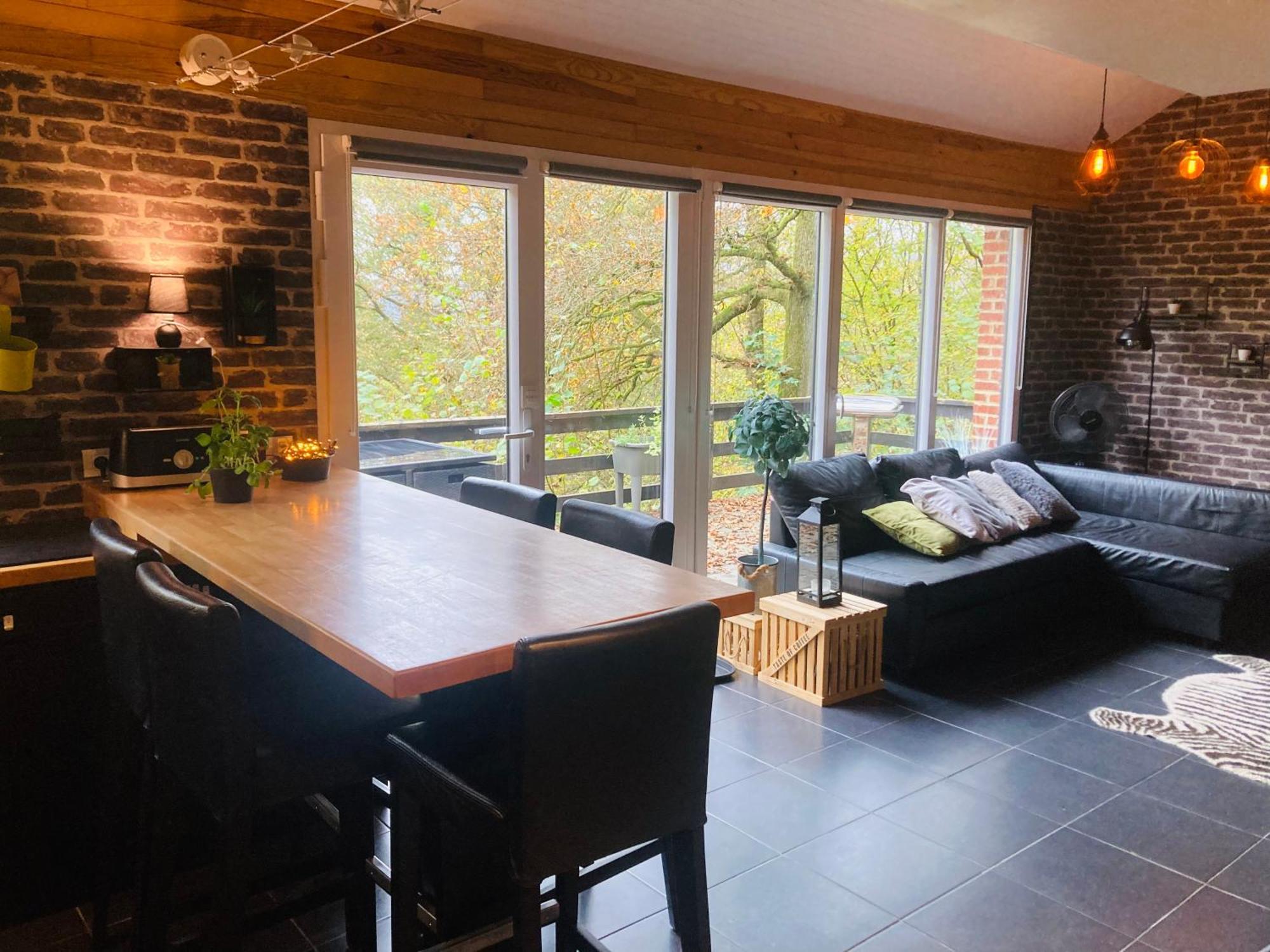 Woody Lodge - Duplex Nature Bonsoy Ardennes Hastiere-par-dela Exterior foto