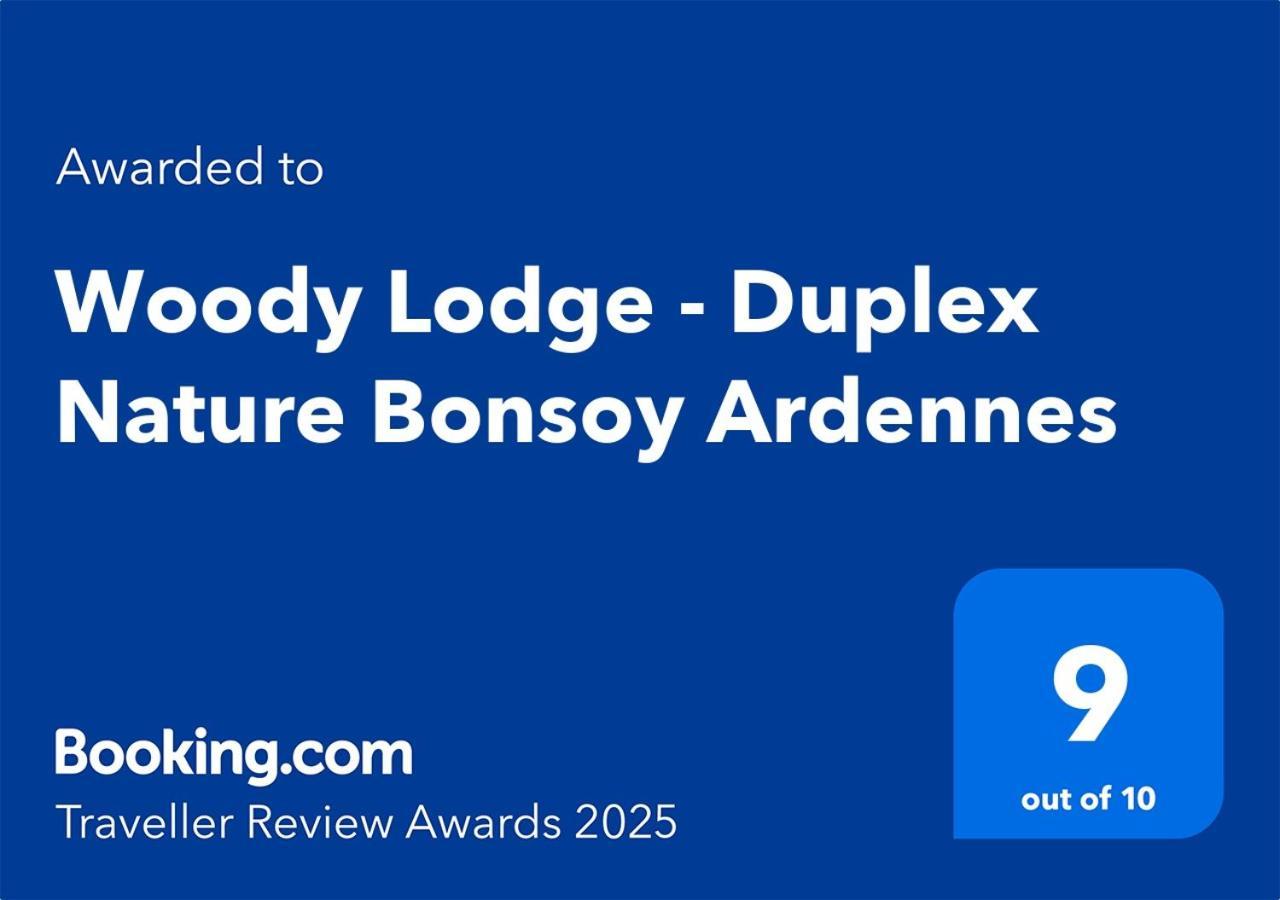 Woody Lodge - Duplex Nature Bonsoy Ardennes Hastiere-par-dela Exterior foto